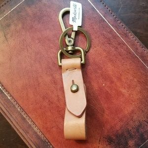 Madewell leather key fob